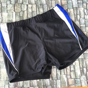 Boys Speedo Swim Shorts Sz L